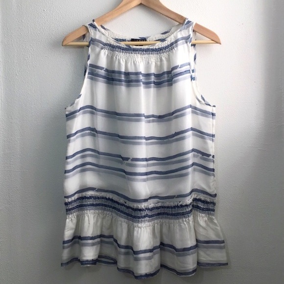 Theory Tops - Theory | Railtina C Striped Tank